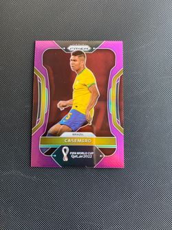 Panini prizm World Cup Brazil casemiro /199 no.28