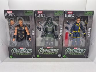 Marvel Legends Avengers Doomsday Action Figures Set of 3
