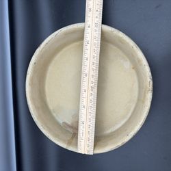 Pampered Chef Stoneware Round Small Baker 8” Diameter Used