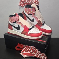 Nike Air Jordan 1 Retro High Spider-man Next chapter Size 7 $120