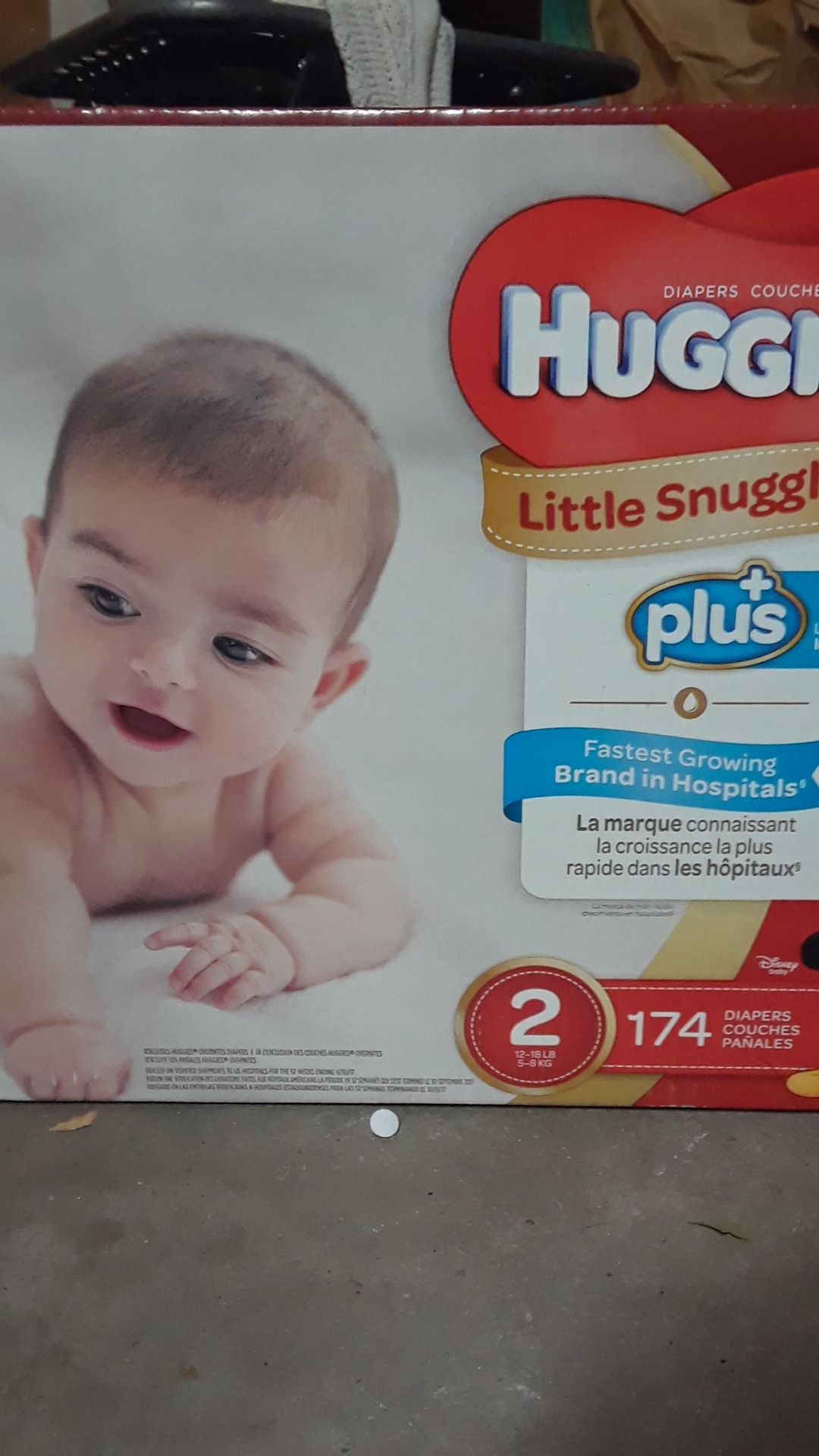 Brand new huggies little snugglers plus!