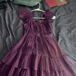 Purple fairy/ graduation dress