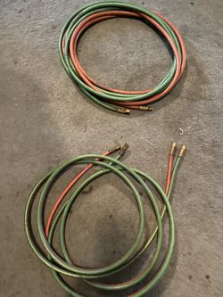 Used Hoses For Oxygen / Acetylene Torch