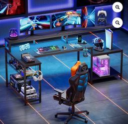 L-Shaped Gaming Desk