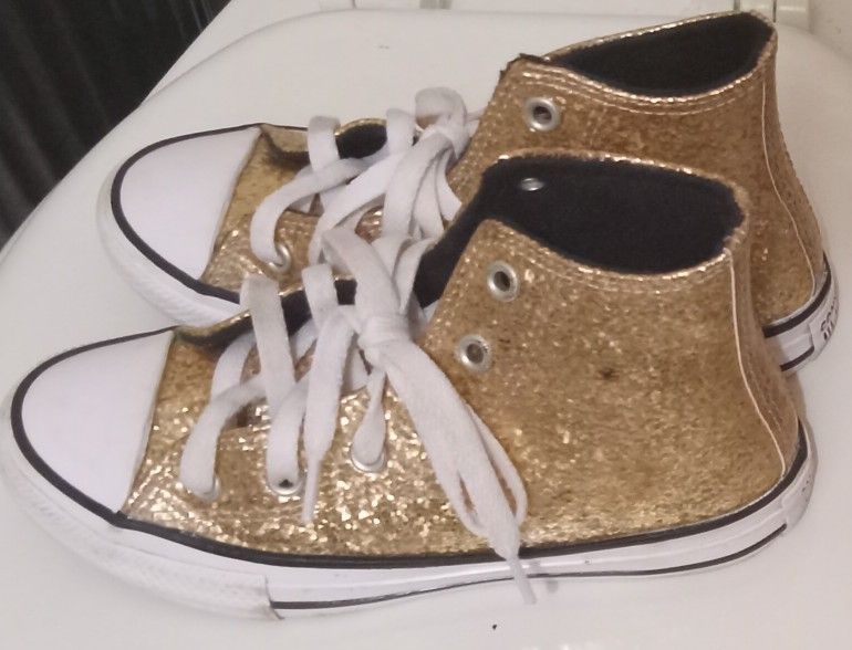 Glitter Converse Size 13 Girls