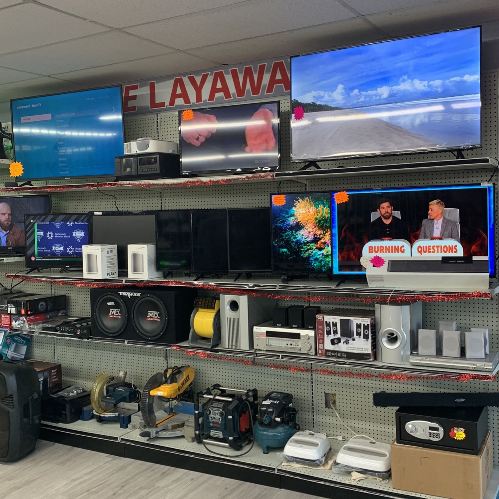 TV Blowout Sale 32-50” LED HDTVs $55&up