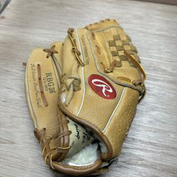 Rawlings RBG36 Ken Griffey Jr. LHT Baseball Glove 12.5” Fastback Basket-web