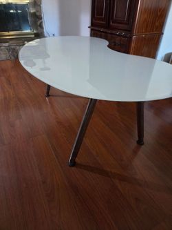 Desk adjustable legs white