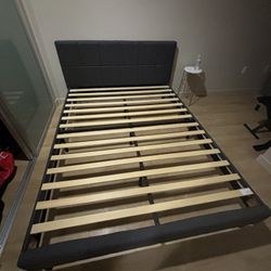 Clean Sturdy Queen Bed Frame