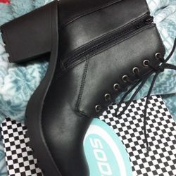 New With Tags High Quality Brand Woman's Booties Size 10 By Soda $35 PICK Up Only At Country Club And Grant 
