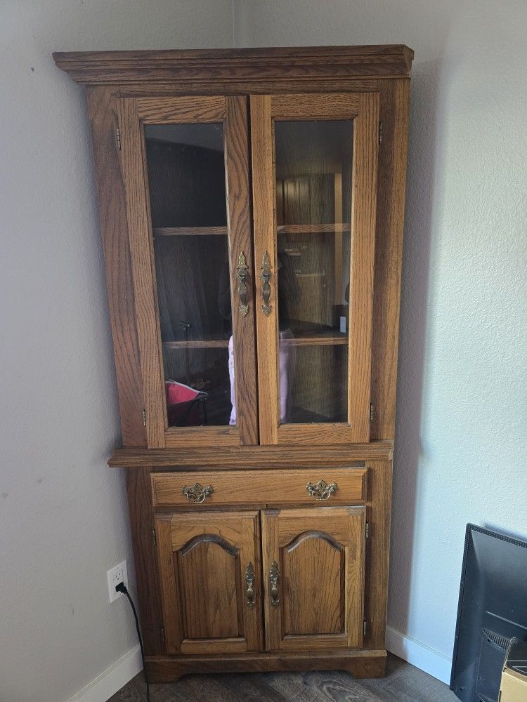 Corner Display Shelf