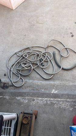Metal Wrapped Hose w/reinforced Connector End