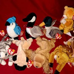 Original Beany Baby Lot Of 11