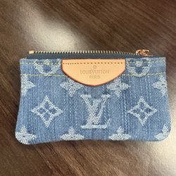 Denim Card Holder