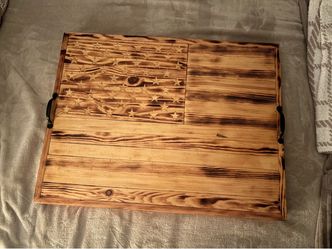Unique stove burner cover - American flag design