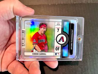 2026 Topps Chrome Corbin Carroll Big Ticket Players Insert #BTP-6 Diamondbacks