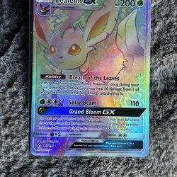 Rainbow Leafeon GX from ultra prism