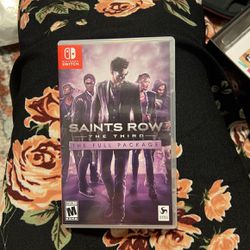 Saints Row The Third Nintendo Switch