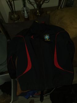 Brasil pre match jacket Jordan rare size medium