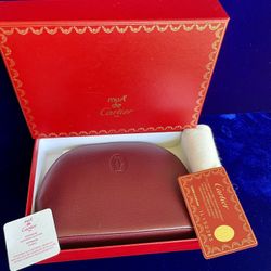 Vintage Cosmic Pouch Bag Cartier New Old Stock 