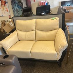 100% Leather Paris Sofa 80” Or Loveseat 66”