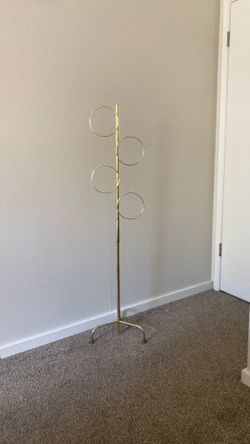 Mid century modern standing rack