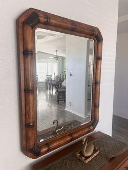 Large decorative mirror
