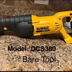 Dewalt 20v Reciprocating Sawzall • New• DCS380