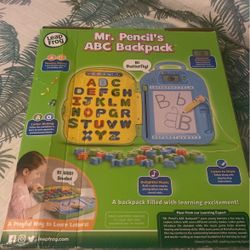 Mr. Pencil ‘s ABC  Back Pack  $20.00 