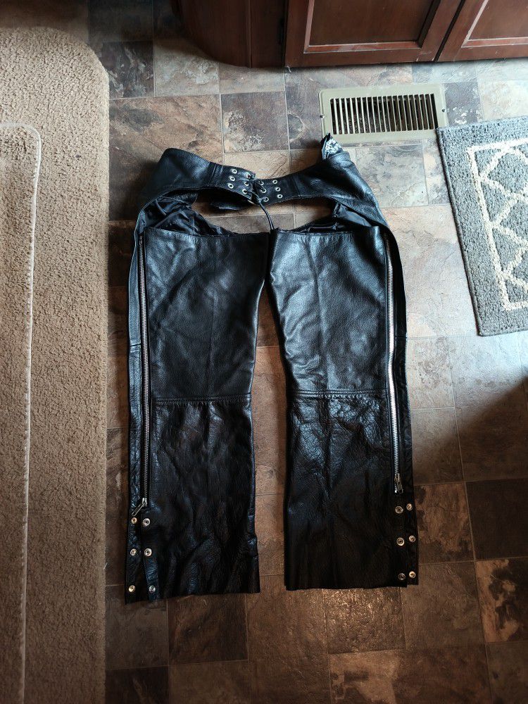 Leather Gallery Motorcycle Chaps 