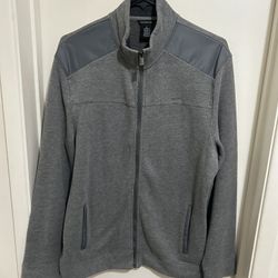 Calvin Klein Gray Zip up Size M