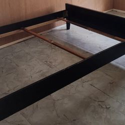 Black Bed  Full Size Frame