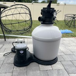 XtremepowerUS 3,100GPH Swimming Pool 16" Sand Filter 3/4 HP Pool Pump w/ Timer 15,000GAL Above Ground Pool Set 