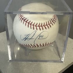 Troy Percival Signed Baseball  