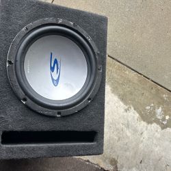 Alpine Type S 12".. Sub With Ported Box