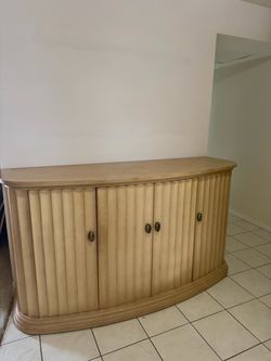 Antique Wooden Cabinet- Great Storage Piece!