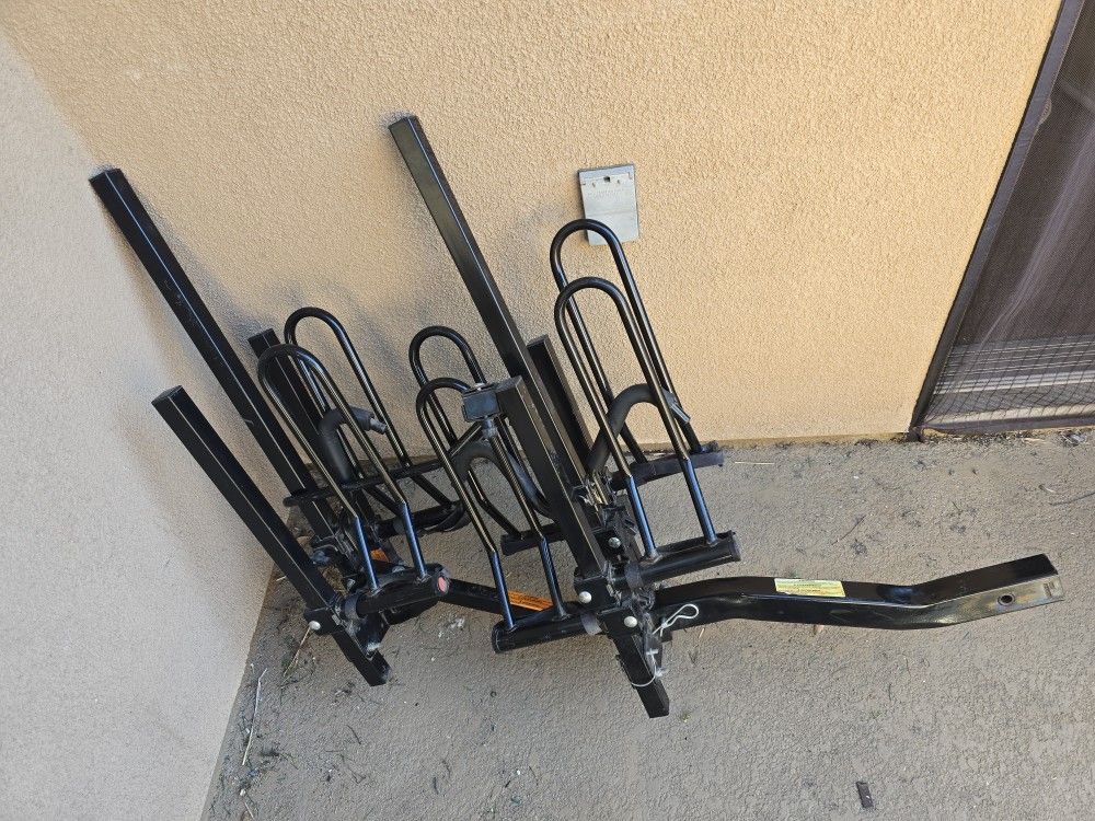 Bike Rack Hitch Attachment For 4 Bikes !!