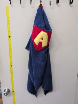 KIDS TOWEL CAPE "A" . City Of Orange $5