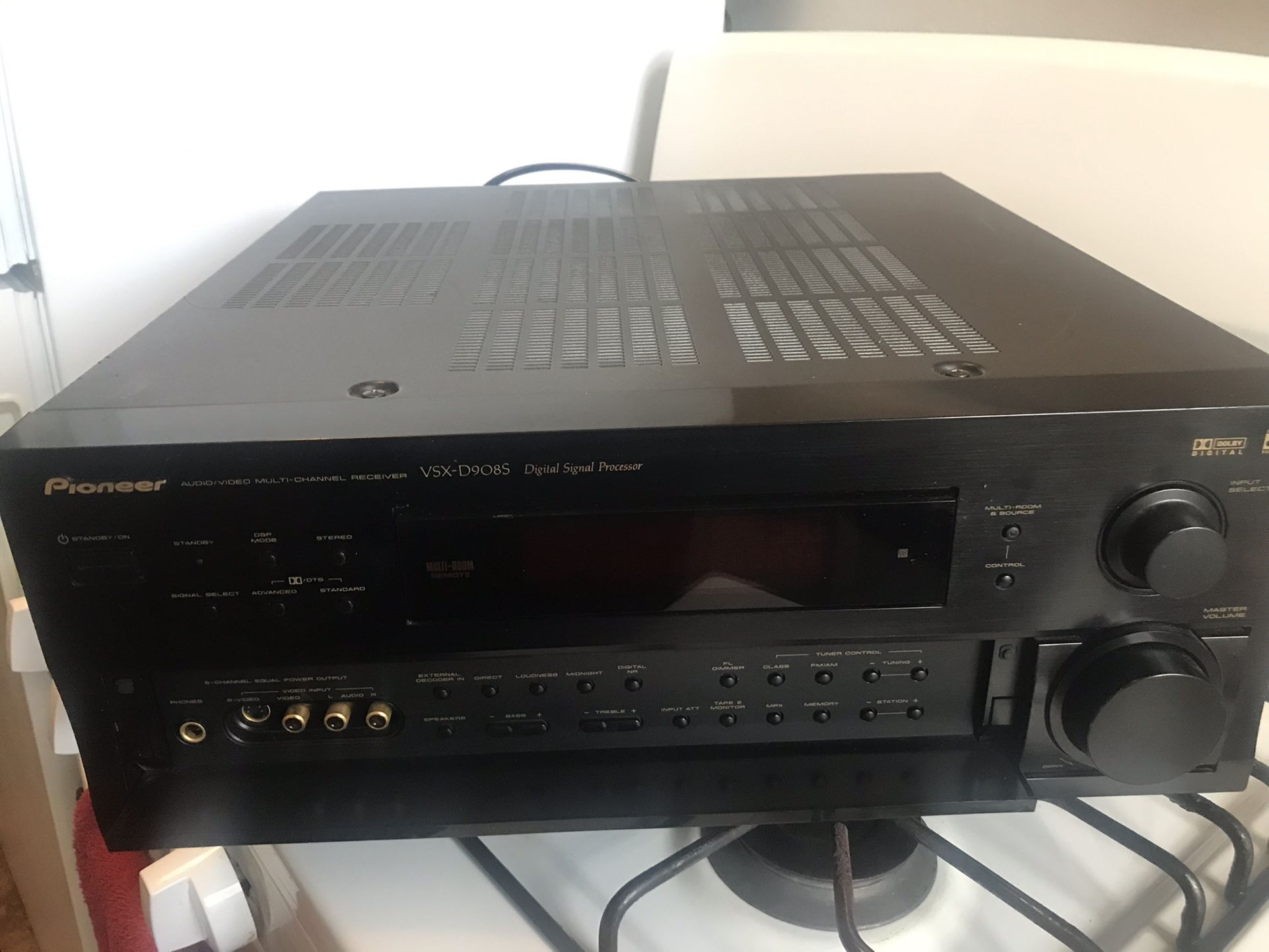 Pioneer Receiver Powerful No Remote Read Full Description Please $80 Firm