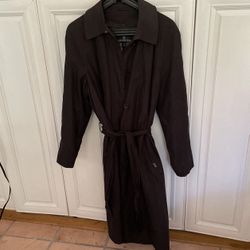 Ladies  Lined London Fog  Raincoat 