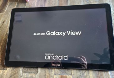 Samsung Galaxy View SM-T677A 64GB Black 18.4" Android Tablet Wi-Fi+4G AT&T