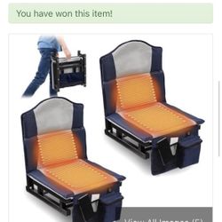 Stadium seats, heated 