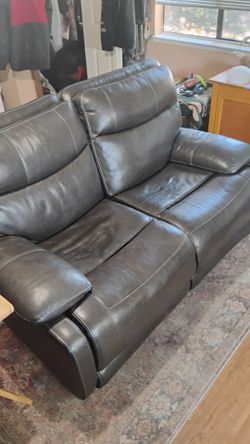 Leather recliners