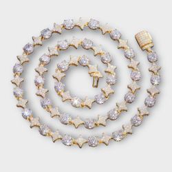 Stud X Star Moissanite Bracelet