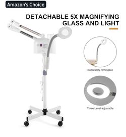 Steamer Hot And Cold, Magnifying Mirror Light 