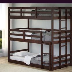 New Bunk Bed Wht Matress For $899