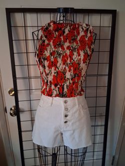 Shein Top & Old Navy Shorts