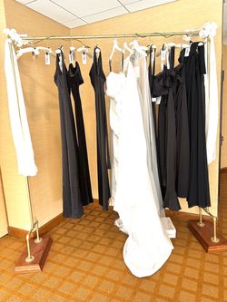 Attention Brides! Custom Garment Rack & Dressing Mirror