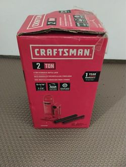 Craftsman 2 Ton Hydraulic Bottle Jack