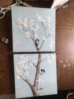Acrylic Wall Art 2 Pieces